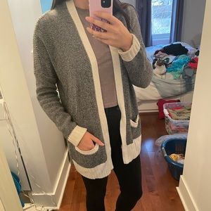 Aritzia rabbit hair cardigan